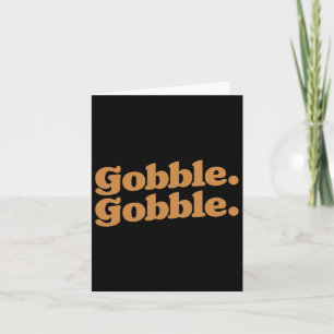 Kaboem Kaboem Thanksgiving Kalkoen Ren Kalkoen Dag Kaart