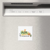 KaboingTV Vierkante magneet (Insitu (Vaatwasser))