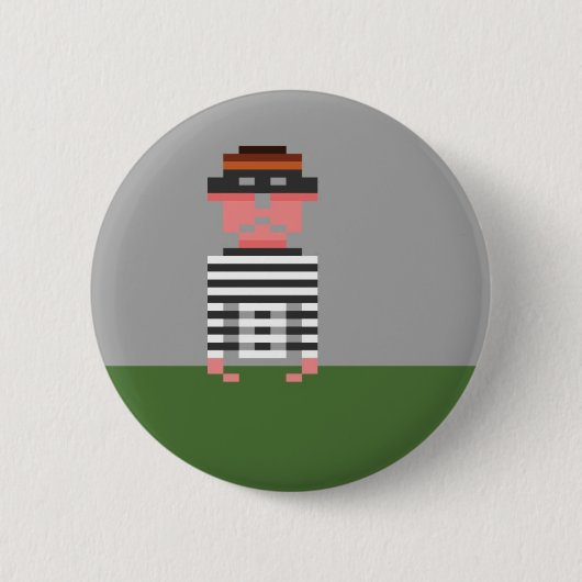 Kaboom 1 ronde button 5,7 cm (Voorkant)