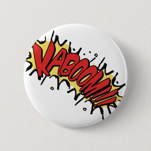 Kaboom! Ronde Button 5,7 Cm (Voorkant)