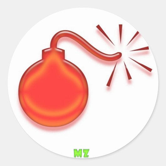 KABOOM! Stickers (Voorkant)