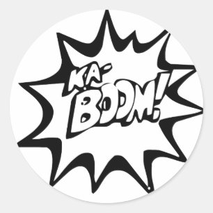 Kaboom Stickers