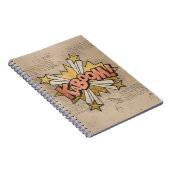 KABOOM! stripboek Steampunk Pop Notitieboek (Rechterzijde)