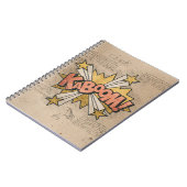 KABOOM! stripboek Steampunk Pop Notitieboek (Linkerzijde)