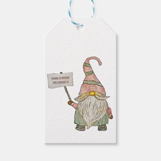 Kabouter cadeaublaadjes cadeaulabel (Voorkant)