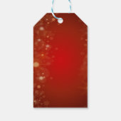Kabouter Dennengebouw,Confetti,Rood Cadeaulabel (Achterkant)