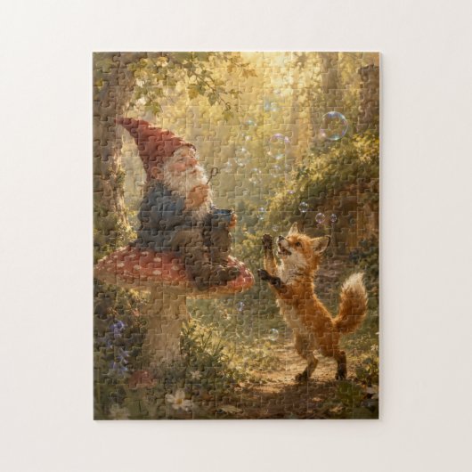Kabouter en Vos Legpuzzel (Verticaal)