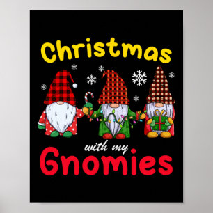 Kabouter Familie Kerstmis Voor Vrouwen Mannen Kabo Poster