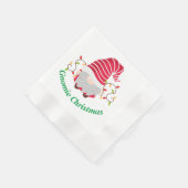 Kabouter Kerst Servetten (Hoek)