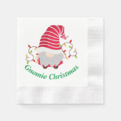 Kabouter Kerst Servetten (Voorkant)