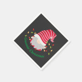 Kabouter Kerst Servetten (Hoek)