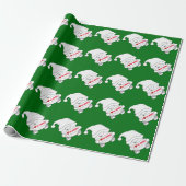 Kabouter Kerstmis Cadeaupapier (Uitgerold)