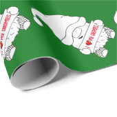Kabouter Kerstmis Cadeaupapier (Rol Hoek)