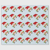 Kabouter Kerstmis Cadeaupapier (Vlak)