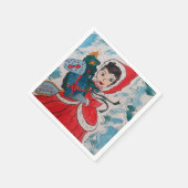 Kabouter Papier Servet (Hoek)