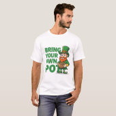Kabouter schatkist Breng je eigen pot  T-shirt (Voorkant volledig)