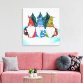 Kabouter Sinterklaas Canvas Afdruk (Insitu (Woonkamer))