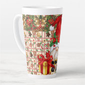 Kabouter Sinterklaas Latte Mok (Linkerhoek)