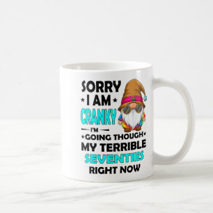 Kabouter Sorry Ik Ben Chagrijnig Ik Ga Door Mijn V Koffiemok