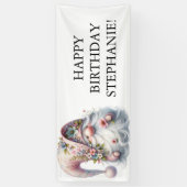 Kabouter speciale dag spandoek (Verticaal)