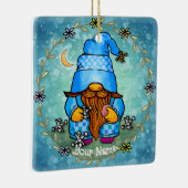 Kabouter speelt jacks keramisch ornament (Rechts)