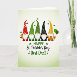 Kabouter St. Patrick Beste Vader Kaart