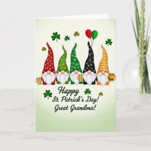 Kabouter St. Patrick Dag Oud-Oma Kaart