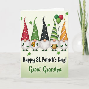 Kabouter St. Patrick Dag Oud-oudopa Kaart
