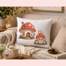 Kabouterhuis Worpkussen | Whimsical Cotta