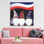 Kabouters canvas afdruk (Insitu (Woonkamer))