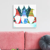 Kabouters canvas afdruk (Insitu (Woonkamer))