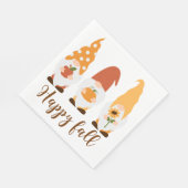 Kabouters Fijne Herfst Servet (Hoek)