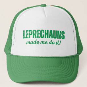 Kabouters hebben me ertoe aangezet! trucker pet
