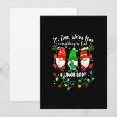 Kabouters Kerstlicht Ik ben prima Alles is prima l Kaart (Voorkant / Achterkant)