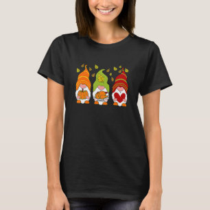 Kabouters Pompoen Kalkoen Herfst Thanksgiving Day T-shirt