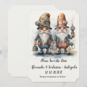 Kabouters Slaan de Datum Op Kaart (Voorkant / Achterkant)