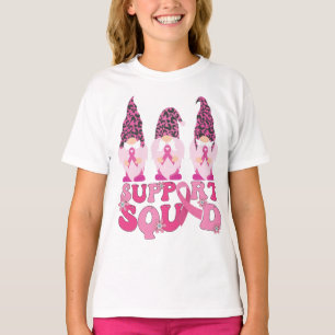 Kabouters Steun Team Borstkanker Bewustzijn T-shirt