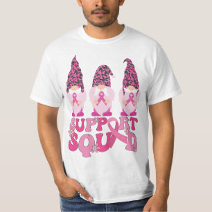 Kabouters Steun Team Borstkanker Bewustzijn T-shirt