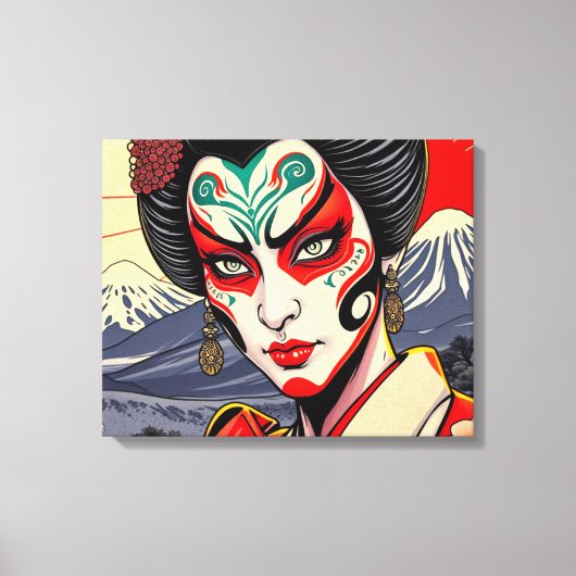 Kabuki 6 canvas afdruk (Voorkant)