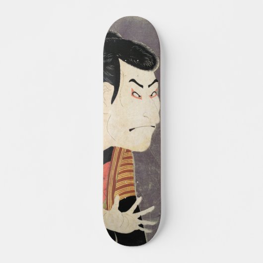 Kabuki Actor Ōtani Oniji als houtblok van Yakko Ed Skateboard (Voorkant)