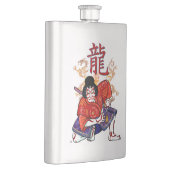 Kabuki Japanse Actor Folk Art Heupfles (Rechts)