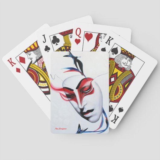Kabuki JD Speelkaarten (Achterkant)