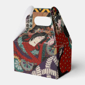 Kabuki Samurai Warriors Woodblock Bedankdoosjes (Achterkant)