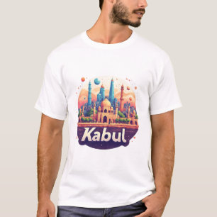 Kabul Afghanistan Erfgoed Cadeau voor Reizigers 🗺 T-shirt
