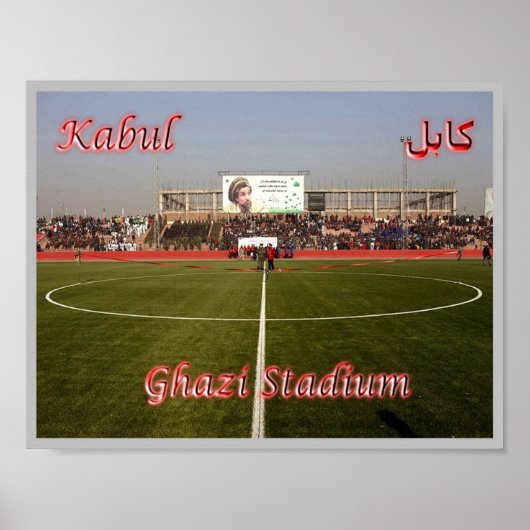 Kabul - Ghazi Stadium - Poster (Voorkant)