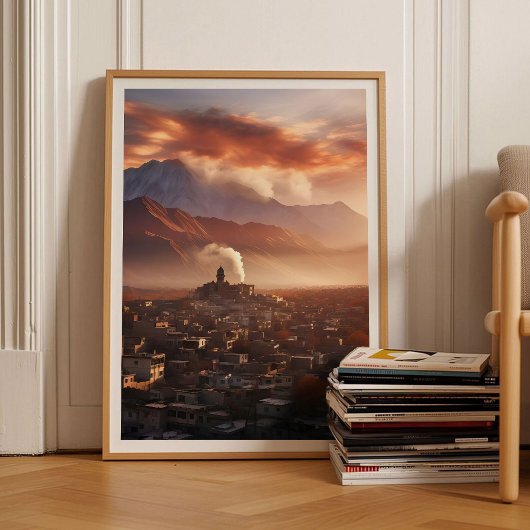 Kabul Print Afghanistan Print Kabul Poster Afghani