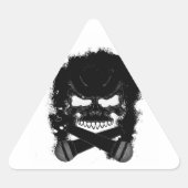 KaC Skull Triangle Sticker (Voorkant)