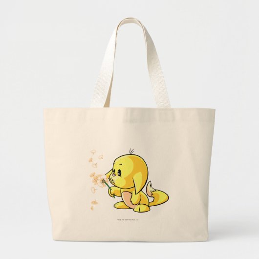 Kacheek Yellow Grote Tote Bag (Voorkant)