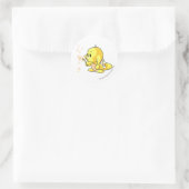 Kacheek Yellow Ronde Sticker (Tas)