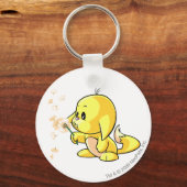 Kacheek Yellow Sleutelhanger (Voorkant)